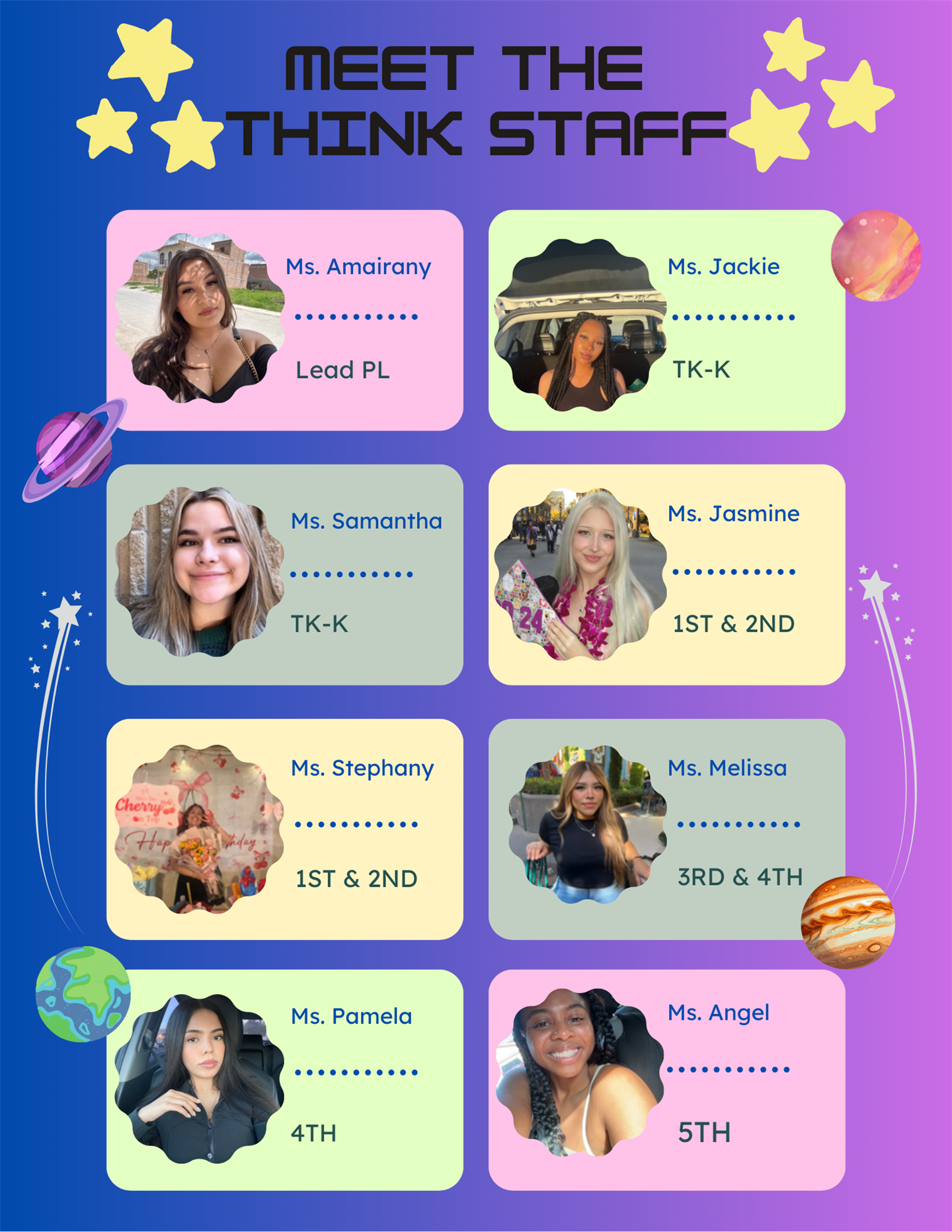 meet the staff
